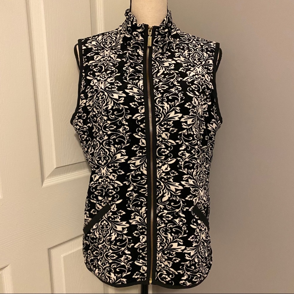 CHARTER CLUB Zip-Up Winter Manor Quilted Vest